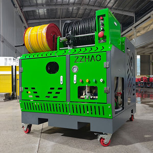 <span class=keywords><strong>Nettoyeur</strong></span> de canalisations à essence 37 CV avec réservoir de 500 L et dévidoir, <span class=keywords><strong>nettoyeur</strong></span> <span class=keywords><strong>haute</strong></span> <span class=keywords><strong>pression</strong></span> pour services d'assainissement - Product Image 4