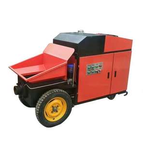 Nouvelle pompe à béton électrique portable mini haute puissance et grande capacité, moteur haute efficacité 6-20m³/h, garantie 2 ans, 100m - Product Image 1