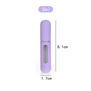 Mini Atomizador de Perfume Recargable de Aluminio de 5 ml, Tamaño de Viaje, Color Macaron, Botella de Spray Recargable - Product Image 1