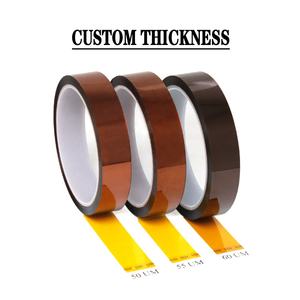 شريط لاصق سيليكون لطبقة البولي إيثيلين المقاوم للحرارة العالية 10 ^ 6 - 10 ^ 9 شريط بوليميد منخفض الاستاتيكي مقاوم للساكنة - Product Image 4