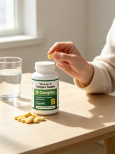 Tabletas de Vitaminas del Complejo <span class=keywords><strong>B</strong></span>, Apoyo Energético, Cuidado del Sistema Nervioso, OEM - Product Image 4