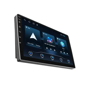 안드로이드 10 4 코어 자동차 Autoradio DVD Player1 + 16GB GPS 와이파이 BT 자동차 전자