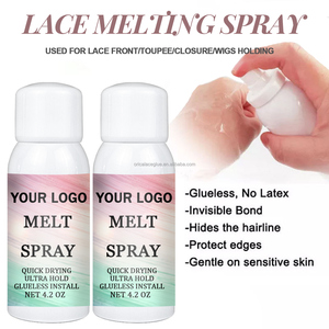 Kits d'installation de perruques imperméables avec colle à dentelle personnalisée sous marque privée, spray de fusion, <span class=keywords><strong>bonnet</strong></span>, bande de fusion, bâton de cire et contrôle des bords - Product Image 3