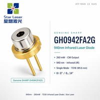 Diode laser infrarouge 940 nm 260 mW pour dispositifs VR/AR, diode laser d'alignement industriel GH0942FA2G TO-56 pour capteurs photoélectriques