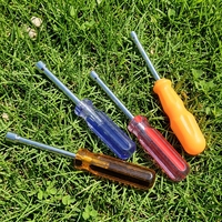 Clé à écrous métrique professionnelle chromée avec poignée en plastique industrielle, texture antidérapante, pour assemblage de meubles, la plus vendue, OEM