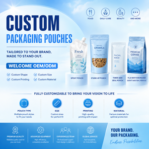 Sachet Doypack Personnalisé OEM/ODM – Pochette Refermable à Fermeture Ziplock pour Snacks, Chips, Bonbons et Emballages Alimentaires - Product Image 3
