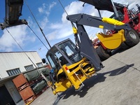 Backhoe Loader Xuzhou 2.5ton XC870K Baru, Mesin Pemindah Tanah Bertenaga dengan Bucket 1cbm