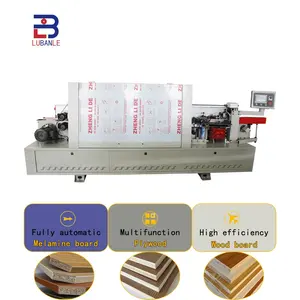 עיבוד עץ ריהוט ארון בנדר דיקט PVC MDF עץ מכונה banding קצה אוטומטי עבור מלמין