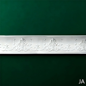 Moldura de yeso moderna blanca imprimada, cornisa decorativa inferior para pared, para uso en hoteles, talleres y hospitales, ecológica - Product Image 3