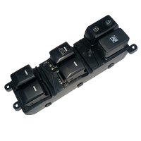 93570-B5000 93570B5000 Interruptor de control principal de elevalunas, interruptor elevalunas, interruptor de botón para cristales de coche para Kia Cerato K3 2012
