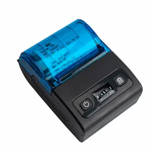 Impresora 2 pulgadas 58mm móvil Mini portátil USB Bluetooth impresora térmica de recibos