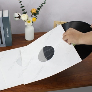 Fundas de plástico personalizadas para discos de vinilo de 12 ", fundas para álbumes de discos de vinilo, funda protectora de vinilo interior de papel - Product Image 5