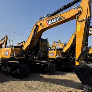 Excavadora sobre orugas SANY SY 215H fabricada en China, excavadora Sany Sy215H 22ton con motor Japan Mistubishi en baja hora de trabajo - Product Image 1