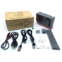 ET-IV5 Probador de Cámaras IP 4 en 1 de 5 Pulgadas y 8MP AHD TVI CVI CVBS, Portátil, con Pantalla TFT LCD, Iluminación LED y Batería de 2600mAh para Seguridad