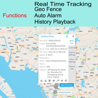 Serrure de porte intelligente électronique, pour remorque, localisation du téléphone portable et de la voiture, système de surveillance, gps, verrouillage de l'heure