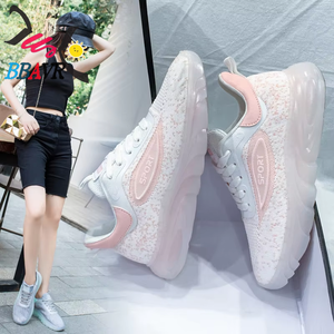 Calzado Deportivo Casual Transpirable para Mujer, Luminoso, Otoño 2020, Nuevo Estilo - Product Image 4
