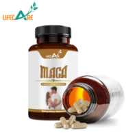 Capsules de racine de maca noire de marque privée OEM en poudre