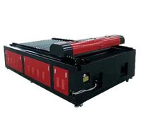 Machine de découpe CNC automatique grande surface avec alimentation automatique, système Ruida, refroidissement par eau, découpe de matériaux non métalliques tels que le contreplaqué et le papier, livraison rapide AI