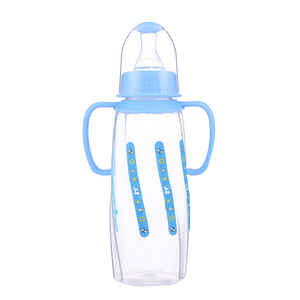 Nuevo Diseño con Patrón de Ondas, Libre de BPA, Biberón de PP de 260 ml con Asa - Product Image 5