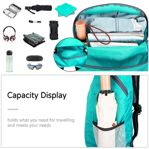 Sac à dos de randonnée léger et imperméable, sac de voyage pliable de 20l pour femmes et hommes, Camping, cyclisme, escalade, Sports de plein air - Product Image 5