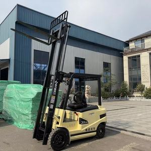 סין הסיטונאי epa 5 טון מלגזה חשמלי הידראולי הרמה 4 גלגל כונן מלגזה כל שטח מלגזה חשמלי מלגזה + - Product Image 1