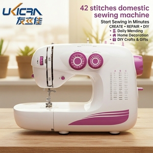 Machine à coudre électrique de table robuste UFR-707 avec té<span class=keywords><strong>l</strong></span>écommande, homologuée CE/ROHS, mini machine à coudre pour T-shirts et décoration intérieure - Product Image 5