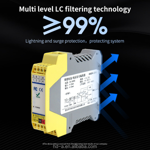 Aislador de Señal de Temperatura para Termopar Pt100, Convertidor de Señal de Temperatura de Resistencia Térmica Tipo <span class=keywords><strong>K</strong></span>, Transmisor de Temperatura - Product Image 2