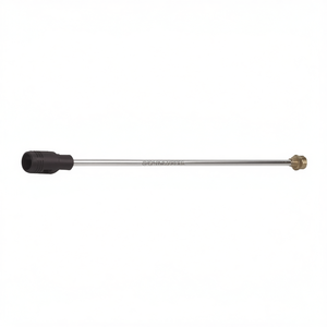 Tige d'extension pour pistolet à pression, tige métallique de 18 pouces avec raccord en laiton pour machines de nettoyage, sans tête de buse - Product Image 2