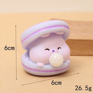 Jouet anti-stress personnalisé - Macaron à bulles - Hamburger de dessin animé à presser - Amusant pour le bureau et jouet Mochi - Product Image 4
