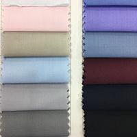 Tissu Popeline 100% Coton Peigné Tissé Anti-UV Imperméable Thermocollant Teint Uni Poids Moyen (90-120 g/m²) pour Chemises Bébé/Homme
