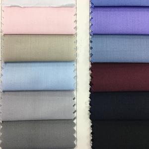 Tissu <span class=keywords><strong>Popeline</strong></span> 100% Coton Peigné Tissé Anti-UV Imperméable Thermocollant Teint Uni Poids Moyen (90-120 g/m²) pour Chemises Bébé/Homme - Product Image 4