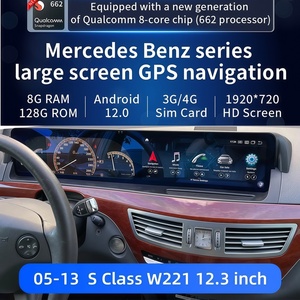 12,3 ''coche Radio Video DVD Multimedia para Mercedes Benz Clase S S550 W221 W216 <span class=keywords><strong>CL</strong></span> 2005-2013 Android <span class=keywords><strong>Auto</strong></span> Carplay navegador GPS - Product Image 5