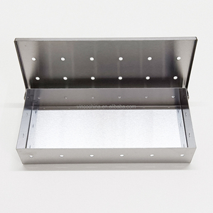 Fumoir pour barbecue griller des <span class=keywords><strong>copeaux</strong></span> <span class=keywords><strong>de</strong></span> <span class=keywords><strong>bois</strong></span> boîte à fumer en acier inoxydable non chaîne pour Barbecue meilleurs accessoires <span class=keywords><strong>de</strong></span> gril à gaz à charbon <span class=keywords><strong>de</strong></span> <span class=keywords><strong>bois</strong></span> - Product Image 5