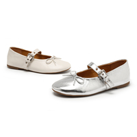 Ballerines tendance à nœud Mary Jane, options multicolores pour le quotidien et le bureau