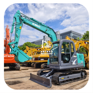 Excavadora Usada Original Kobelco SK75-8 de Japón en Stock, Excavadora de Orugas de Segunda Mano KOBELCO SK75 SK95 SK135 SK200 con Topadora - Product Image 1