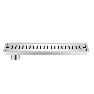 Drain de douche linéaire invisible pour salle de bain, insert carré pour carrelage, grille de vidange au sol - Product Image 2