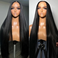 Perruques brésiliennes lisses en dentelle frontale 13x4 13x6 HD, cheveux humains, alignement des cuticules, vente en gros
