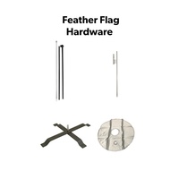 Drapeau de plage promotionnel personnalisé – Impression par transfert thermique double face, forme plume, bannière volante écologique pour