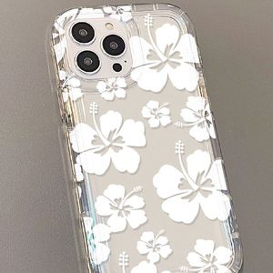 เคสโทรศัพท์กันกระแทกแบบเต็มตัวลายดอกไม้สีขาวขนาดใหญ่แบบใหม่ เหมาะสำหรับ iPhone 17 Pro Max - Product Image 4