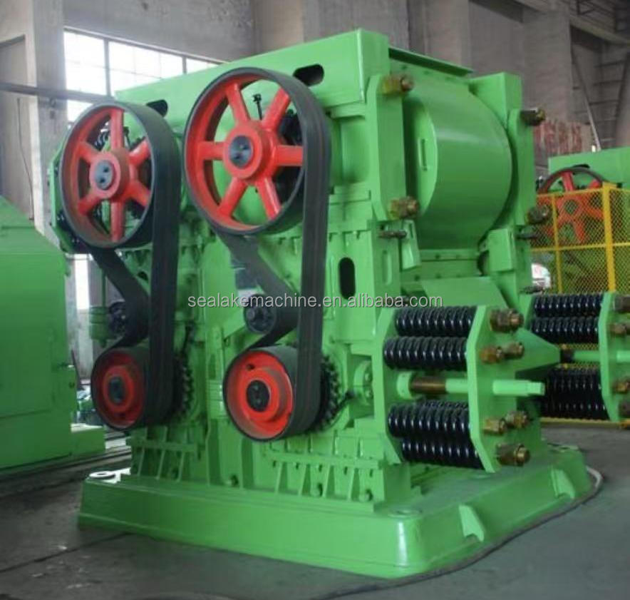 Continuous Working Four Roller Crusher with Vibration Reduction Design for Nickel Ore