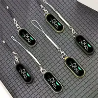 Jam Tangan Mini Lanyard, Jam Gantungan Kunci Kecil Portabel, Timer Ujian Sederhana Tahan Air untuk Siswa, Aksesori Perjalanan Esensial, Hadiah