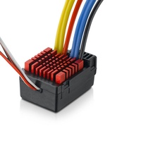 Hobbywing QuicRun WP-880 ESC brossé double moteur 2x80A étanche IP67 2-4S LiPo NiMH pour voiture RC 1/8 1/10, bateau RC, pièces DIY