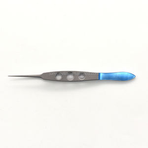 Forceps Oftalmologi <span class=keywords><strong>Titanium</strong></span> Forceps Bedah Kelopak Mata Gigi Instrumen Medis - Product Image 3