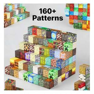 TOYSRUNNER <b>Plastic</b> ABS Magnetic Building Cubes STEM Educational Sensory Construction Learning <b>Blocks</b> Creative Stacking Toys Kids - Product Image 5