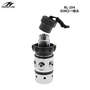 Regulador de Buceo de Primera Etapa Aqua Tide RL 194 DIN Tipo Pistón, 1 Boquilla de Alta Presión y 4 de Baja Presión, Equipo Profesional - Product Image 6