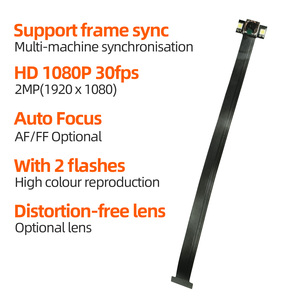โมดูลกล้อง GC2083 ความละเอียด 2 ล้านพิกเซล 1080p ออโต้โฟกัส MIPI พร้อมแฟลช สำหรับระบบควบคุมการเข้าออกอัจฉริยะด้วย AI เพื่อความปลอดภัย - Product Image 2