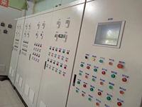 Armoire de commande automatique PLC personnalisée pour le traitement des eaux usées - Panneau de distribution électrique industriel