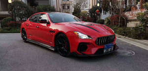 Estilo Topcar de alta calidad para <span class=keywords><strong>Maserati</strong></span> Quattroporte 2012-19, kit de carrocería de coche, <span class=keywords><strong>nuevo</strong></span> parachoques delantero trasero, faldas laterales, capó de motor de guardabarros - Product Image 2