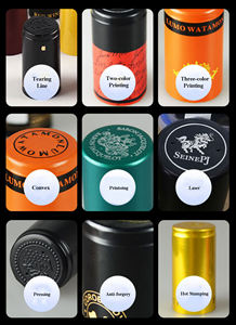 Fornitore di fabbricazione in stock di capsule di plastica in alluminio imballaggio cibo temperamento capsula di alluminio con accettabile logo personalizzato - Product Image 6