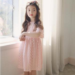 Vestidos de Verano para Niñas, Estilo Churidar, Color Blanco Ángel, Hasta la Rodilla, de Guangzhou, China - Product Image 2